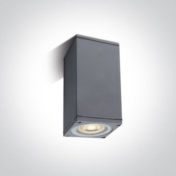 One Light Outdoor Cubes 67426D/G Wandleuchte 1x10W/GU10 IP54
