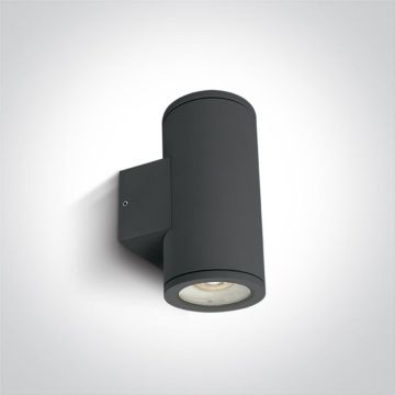 One Light Outdoor Wall Lights 67400B/AN Wandleuchte 2x10W/GU10 IP54