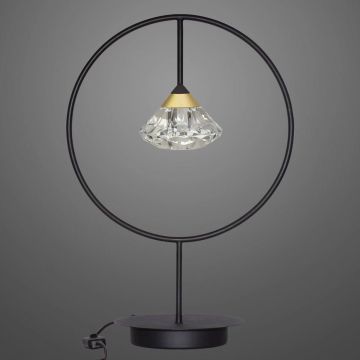 Altavola Design Tiffany LA059/T_black Lampe de table 1x3W/LED 3000K 180lm IP20