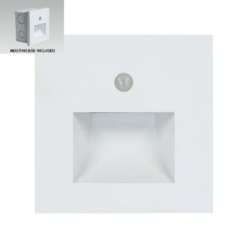 Prezent STEP LIGHT SUNNY SENSOR 70414 Einbau-Treppenleuchte 1x1W/LED 70lm IP20