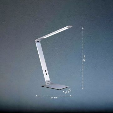 Fischer&Honsel Geri 98140 Lampe de bureau 1x8W/LED 2700K 810 lm IP20