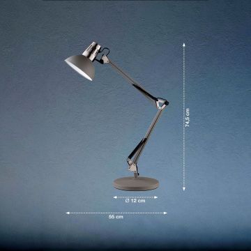 Fischer&Honsel Pit 98271 Schreibtischlampe 1x40W/E27 IP20