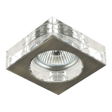 Prezent ELEGANT GLASS FIX 71009 Spot décoratif 1x50W/GU10 IP20