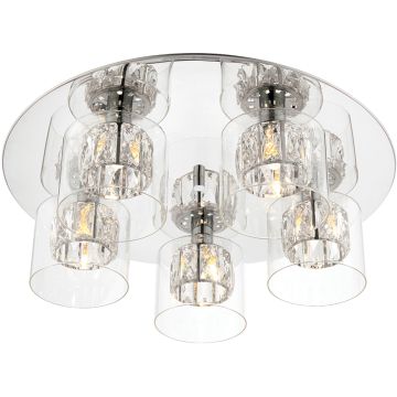 Endon VERINA 76517 Deckenleuchte 5x28W/G9 IP20