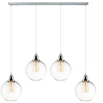 Altavola Design NEW YORK LOFT LA035/CL4_chrom Suspension lumineuse 4x40W/E27 IP20