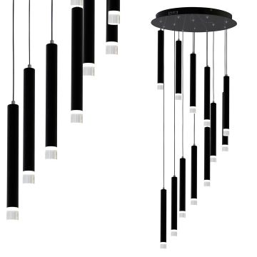 Milagro CARBON ML6161 Pendelleuchte 12W LED 4000K 840LM IP20