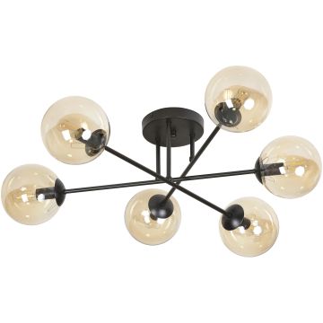 Emibig BRENDI 833/6B Deckenlampe 6x3W/E14/T26 IP20