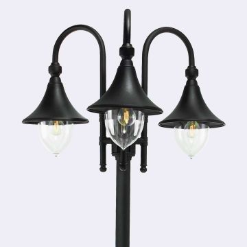Norlys FIRENZE 830B Lanterne 3x9W/E27 IP54