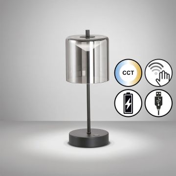 Fischer&Honsel Riva 850290 Lampe de table 1x2W/LED 3000K/4750K/6500K 240lm IP20
