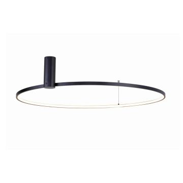 Zuma Line HORIK 89429-90BK lampa sufitowa 1x40W/LED 3000K|4000K|6000K IP20