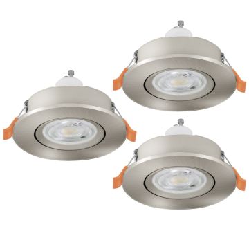Eglo BARRANCO GU10 902259 Einbau-Downlight 3x4.5W/GU10 ip20