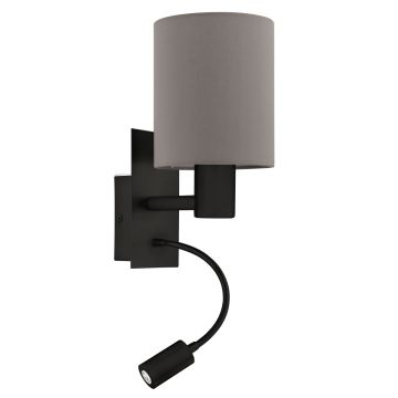 Eglo PASTERI 900701 Applique murale 1x40W/E27|1x3,8W/LED 320lm IP20