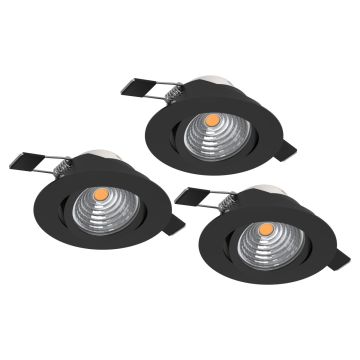 Eglo SALICETO 902281 Spot encastré 3x6W/LED 4000K 3X580lm ip20