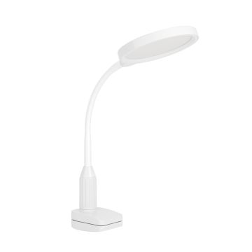 Eglo LAURO 902177 Schreibtischlampe mit Clip 1x5.5W/LED 2700K, 4000K, 6500K 600lm ip20