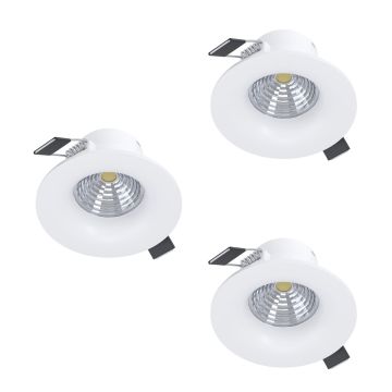 Eglo SALICETO 902277 Spot encastré 3x4.8W/LED 2700K 3X450lm ip20