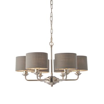 Endon HIGHCLERE 94381 Kronleuchter 6x28W/E14 IP20