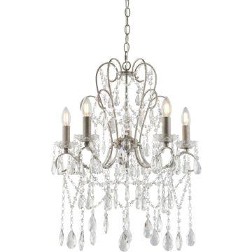 Endon Berkley 96209 lampa wisząca 5x6w/e14   ip20