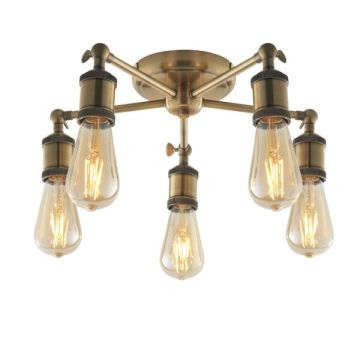 Endon HAL 97244 Lampe de plafond 5x10W LED E27 IP20