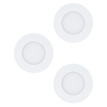 Eglo FUEVA 98633 Spot encastré 3x2,8W/LED 3000K 1050lm IP20/IP44