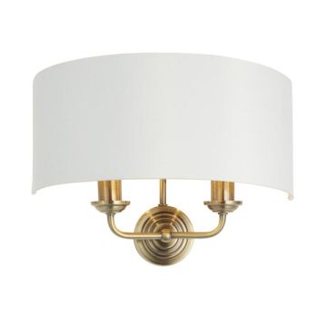 Endon HIGHCLERE 98937 Wandleuchte 2x40W E14 IP20