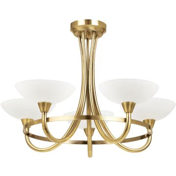 Endon CAGNEY CAGNEY-5AB Lampe de plafond 5x33W/G9 IP20