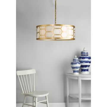 Dar Lighting EPSTEIN EPS0412 Suspension 4x60W/E27