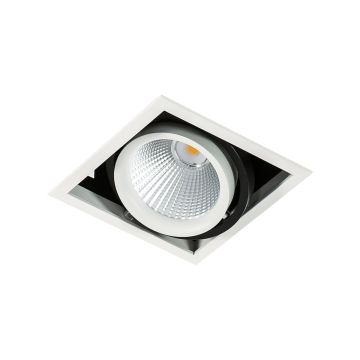 Italux VERTICO GL7108-1/18W 4000K WH+BL Einbau-Downlight 1x18W/LED 1550LM IP20