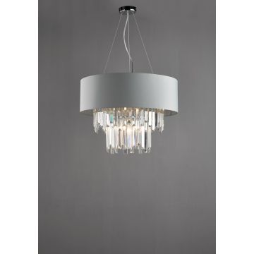 Dar Lighting HALLE HAL0639 Pendelleuchte 6x40W/G9