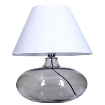 4Concepts STOCKHOLM BLACK L005252215 Lampe de table 1x60W/E27