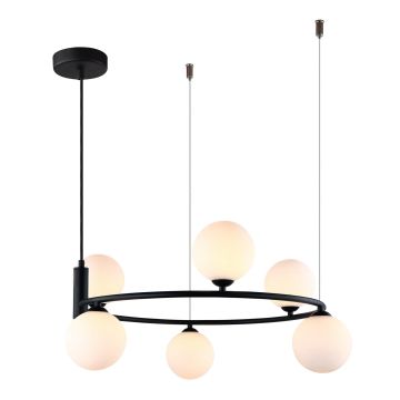 Italux AMILY MDM-3974/6 BK Pendelleuchte 6x25W/G9 IP20