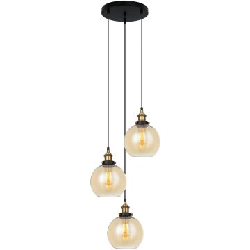 Italux CARDENA MDM-4330-3-GD+AMB Suspension 3x40W/E27 IP20
