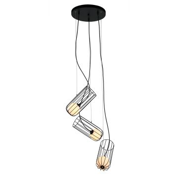 Italux COCO MDM-3941/3 BK Pendelleuchte 3x25W/G9 IP20