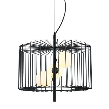 Italux DAREN MDM-3937/3 BK Pendelleuchte 3x25W/G9 IP20
