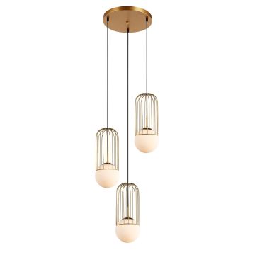 Italux MATTY MDM-3939/3 GD Suspension 3x40W/E27 IP20