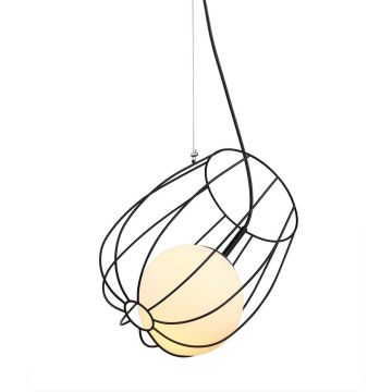 Italux MELISA MDM-3943/1 BK Suspension 1x40W/E27 IP20