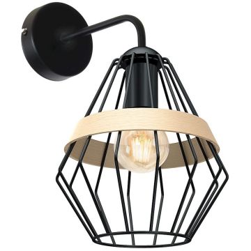 Milagro CLIFF BLACK MLP5523 Applique murale 1x60W/E27 IP20