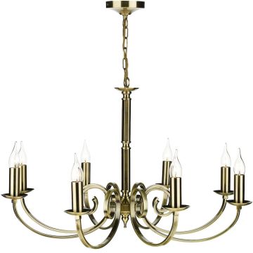 Dar Lighting MURRAY MUR0875 Kronleuchter 8x40W/E14