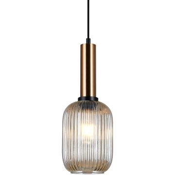 Italux ANTIOLA PND-5588-1M-BRO+AMB Suspension 1x40W/E27 IP20
