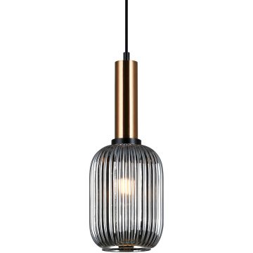 Italux ANTIOLA PND-5588-1M-BRO+SG Pendelleuchte 1x40W/E27 IP20