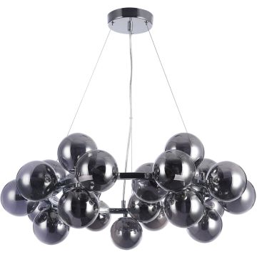 Italux CABELLA PND-5252-25-CH+SMK Suspension 25x28W/G9 IP20