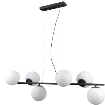 Italux RADDI PND-5510-6-BK Pendelleuchte 6x5W/G9 IP20