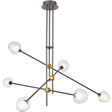 Italux ROMILY PND-201883-6 Lustre 6x4W/LED 3000K 1800LM IP20