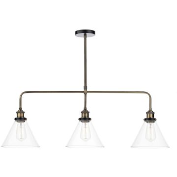 Dar Lighting RAY RAY0375 Pendelleuchte 3x40W/E27