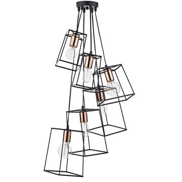 Dar Lighting TOWER TOW0622 Suspension 6x40W/E27