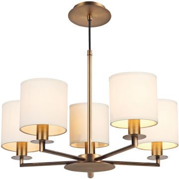 Dar Lighting TYLER TYL0563 Kronleuchter 5x40W/E14