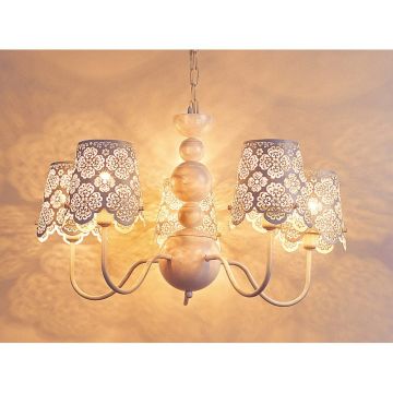 Italux ARIANNA V2473B-5 WH Lustre 5x40W/E14