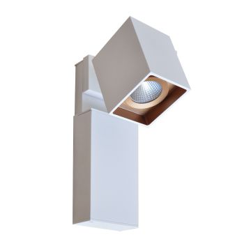 Italux ARAVENA WLB073/5W 4000K WH+GO Applique murale 1x5W/LED 450LM