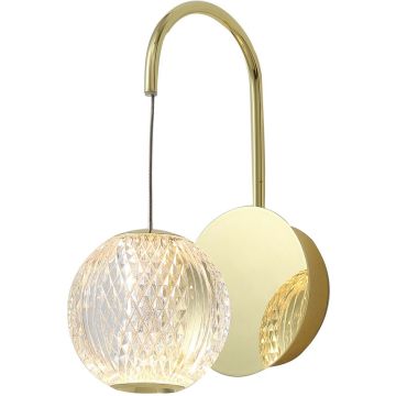 Italux ROSARIO WL-12220121-1A-GD Applique murale 1x4,2W/LED 3200K 280LM IP20