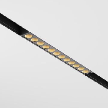 Maytoni POINTS TR031-2-12W3K-B Projecteur sur rail 12x12W/LED 3000K 840LM IP20