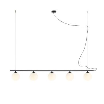 Aldex BERYL GLASS 5 1006F1 Suspension 5x40W/E14 IP20
